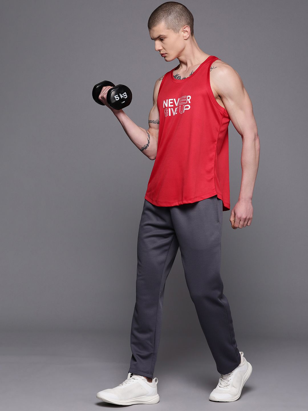 HRX by Hrithik Printed Rapid-Dry Training T-shirt