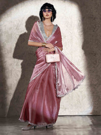 Tikhi Imli Embellished Zari  Saree