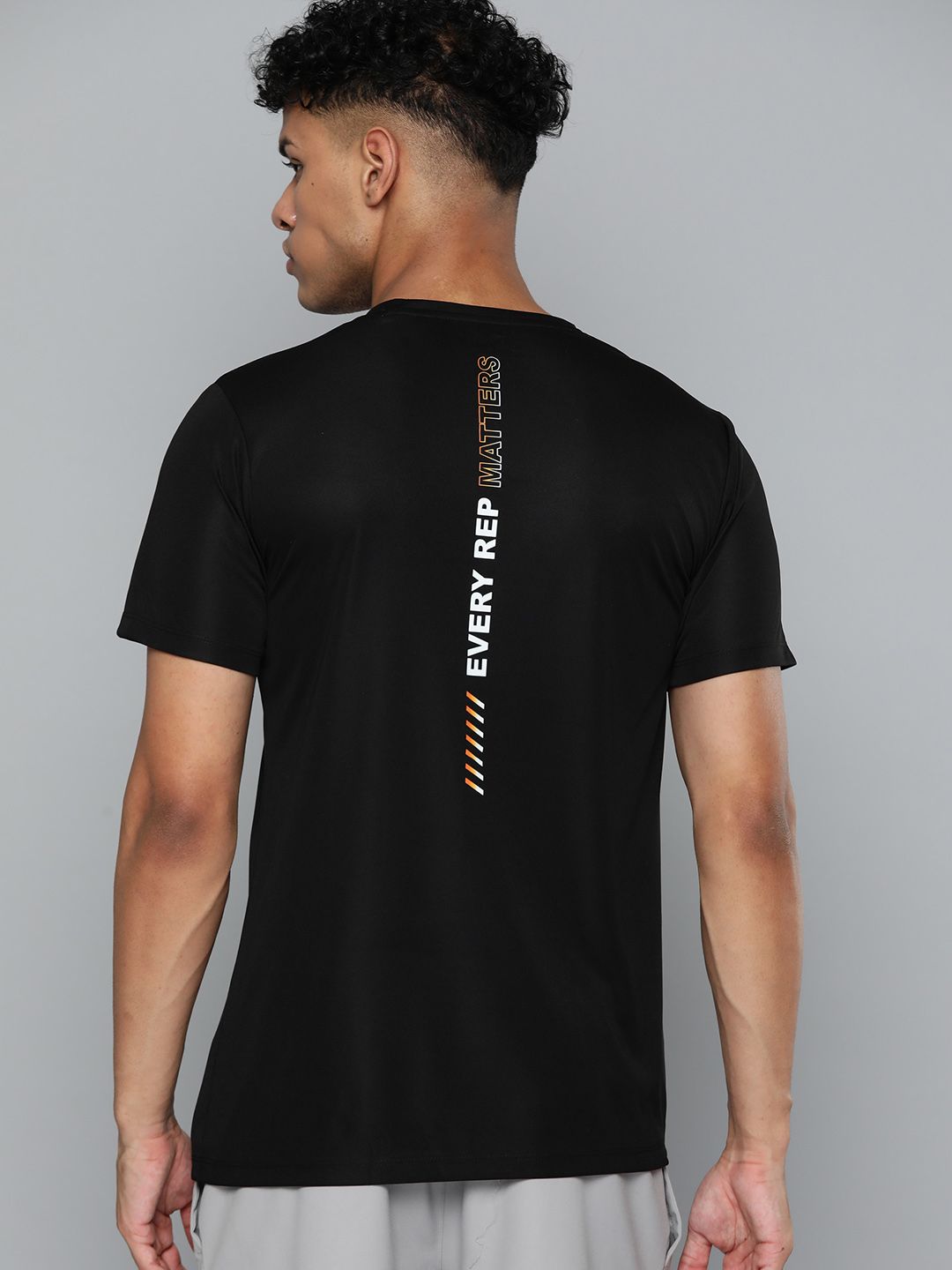 HRX by Hrithik Roshan Typography Printed Training T-shirt