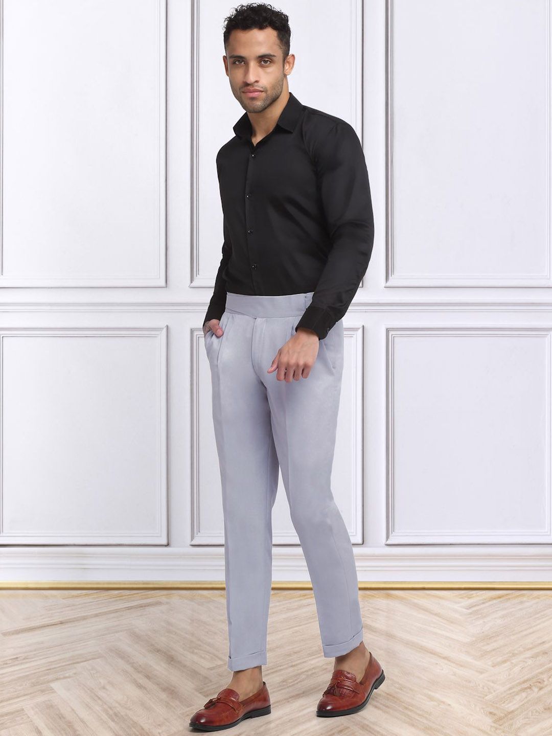 KLOTTHE Men Italian Gurkha Pants