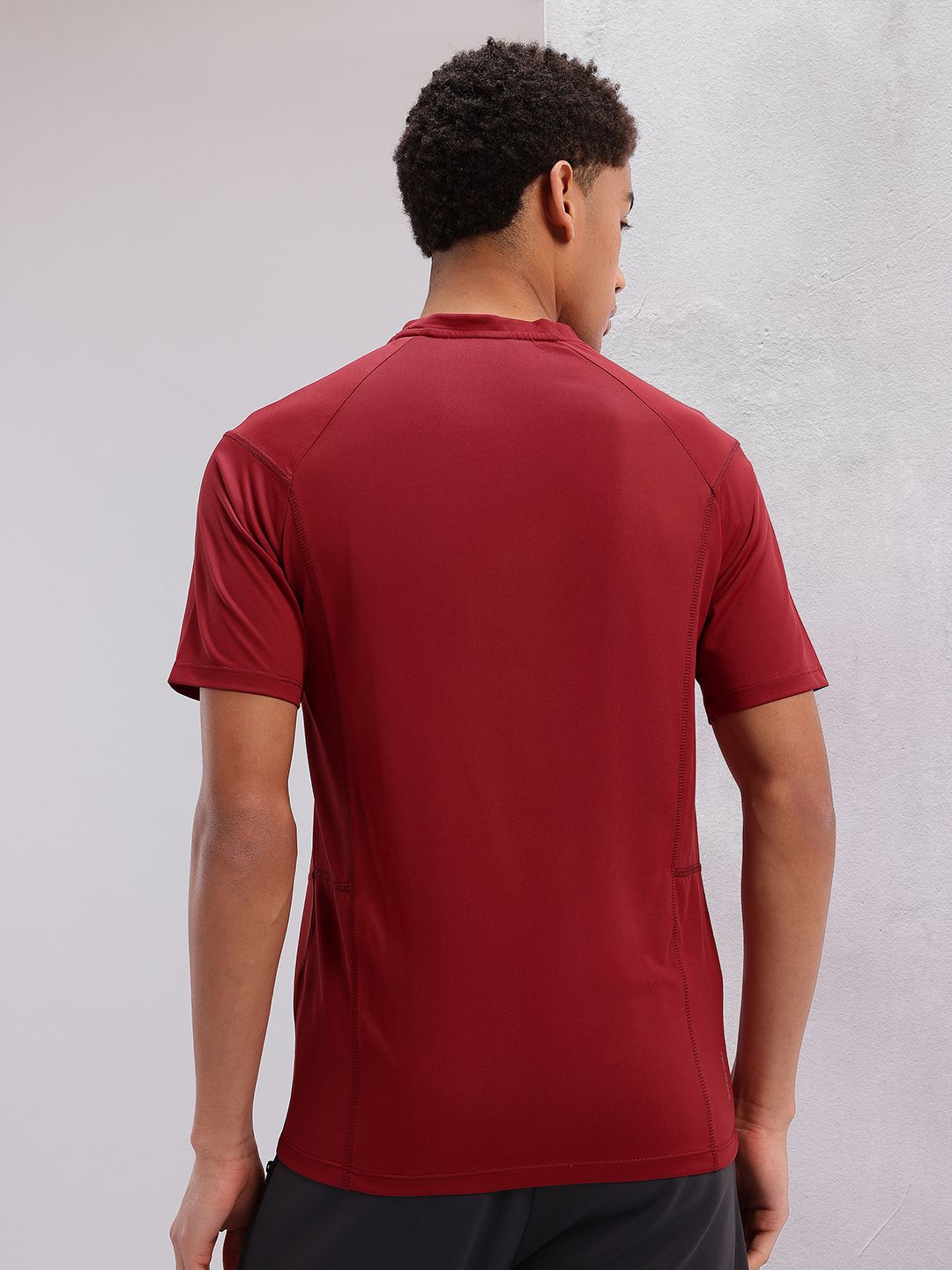 HRX by Hrithik Roshan Men Brand Logo Printed Rapid-Dry Training T-shirt