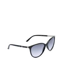 Idee wanita cermin mata hitam cateye dengan lensa terlindung UV