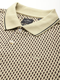 Park Avenue Printed Polo Collar Slim Fit T-shirt