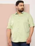 Thomas Scott Men Plus Size Premium Pure Cotton Casual Shirt
