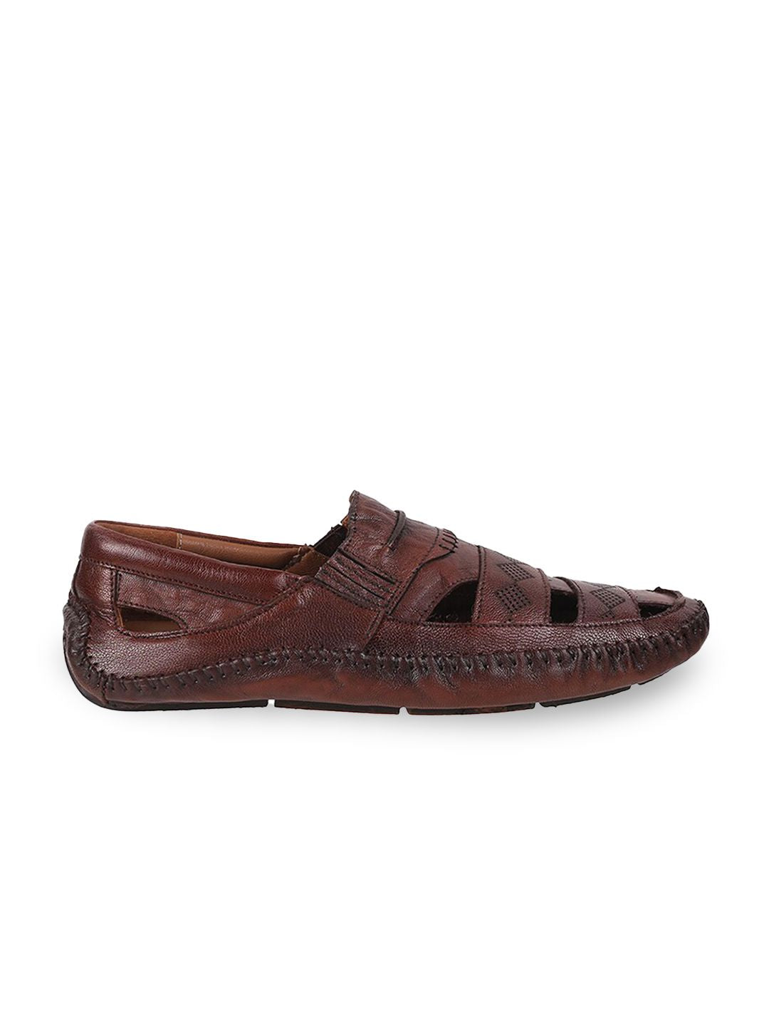 Mochi Men Leather Fisherman Sandals