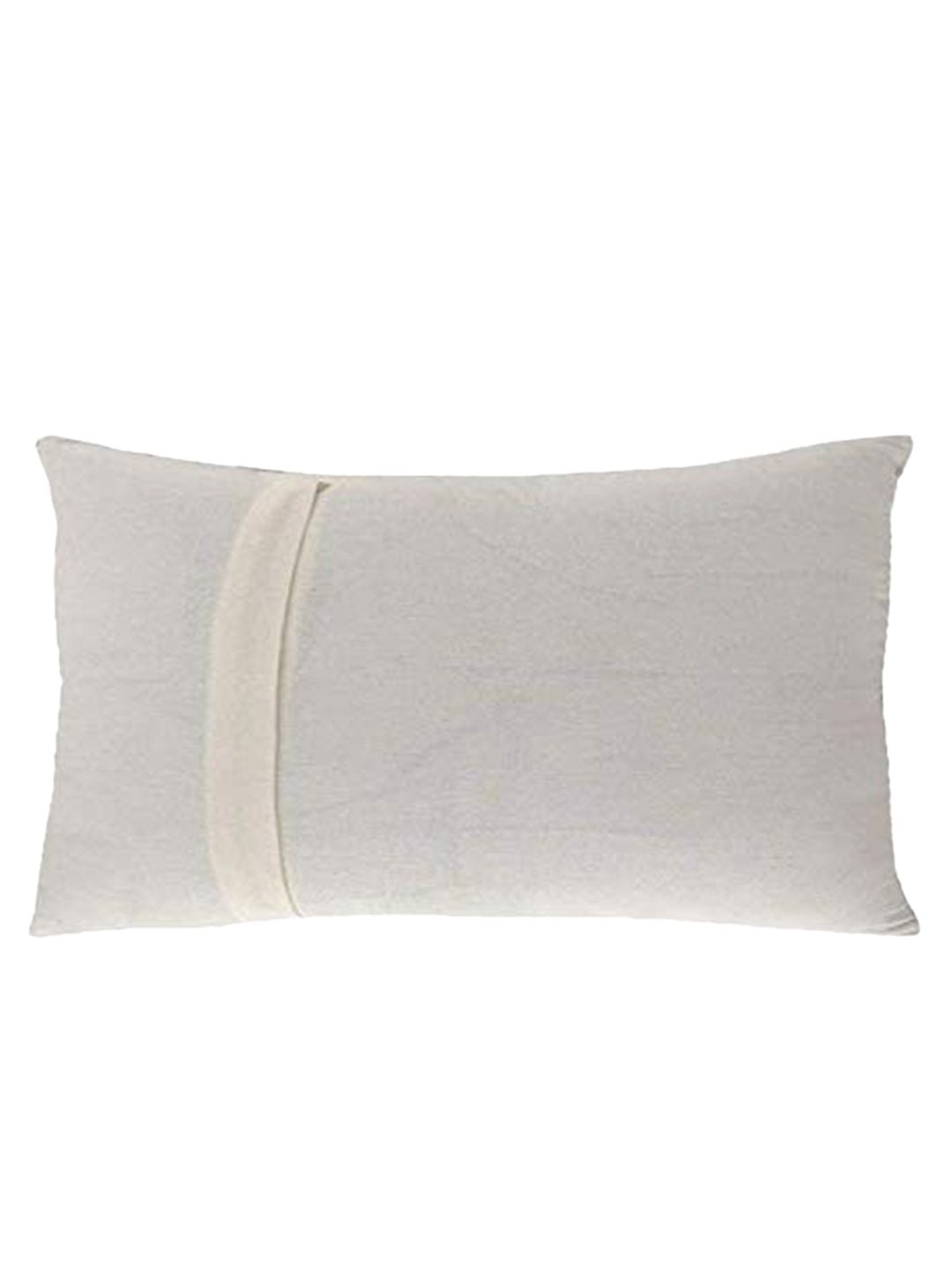 STITCHNEST Blue & Orange Set of 2 Geometric Rectangle Cushion Covers