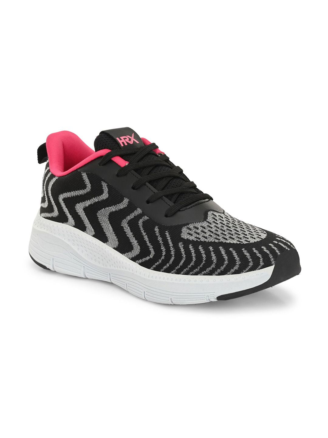 HRX by Hrithik Roshan Women Black Memory Foam Technology Running Shoes