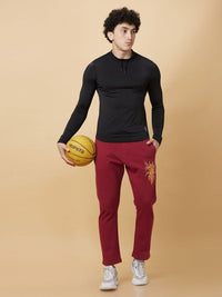 Being Human Men Henley Neck Pockets T-shirt
