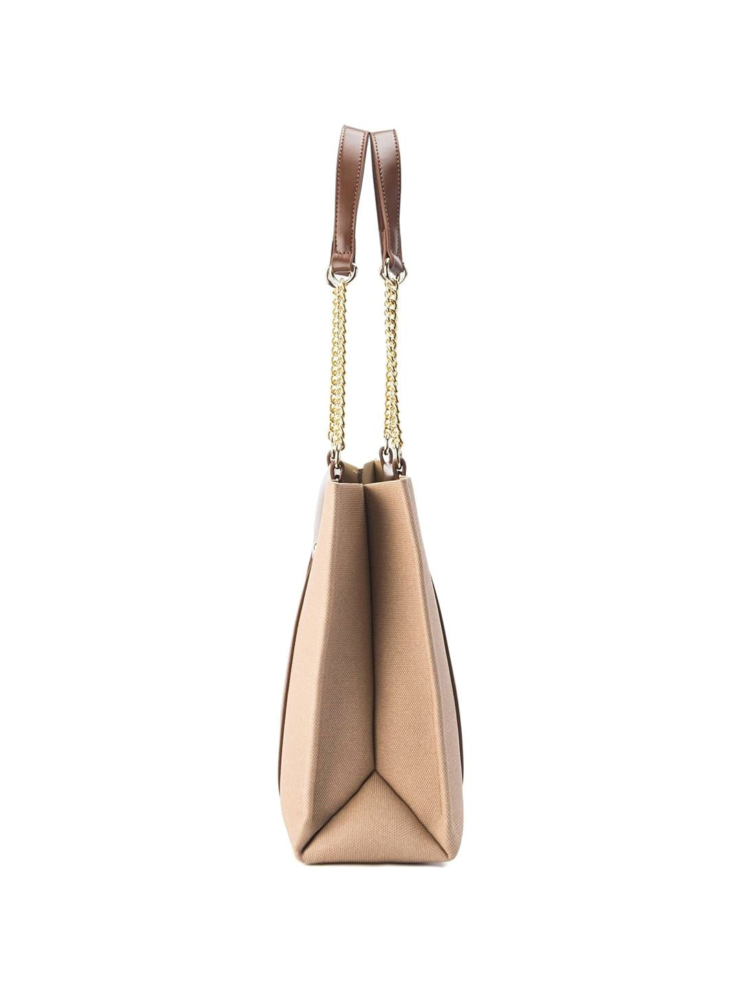 Lino Perros Colourblocked Oversized Bucket Tote Bag with Applique