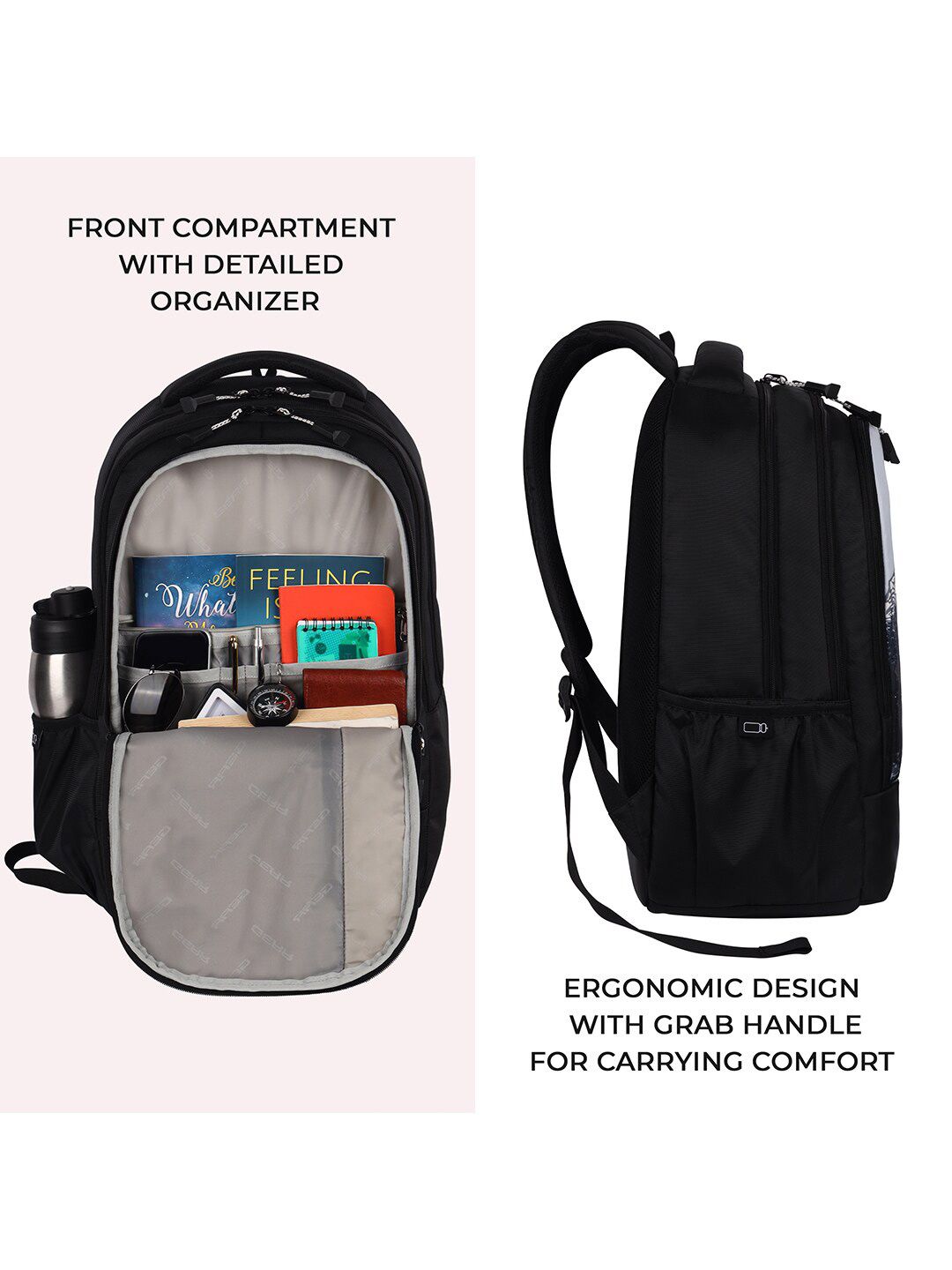 Gear Boys Graphic Printed Backpack
