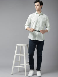 Park Avenue Men Pure Cotton Slim Fit Printed Casual Shirt
