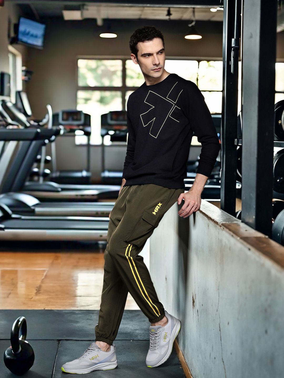 HRX by Hrithik Roshan Men Relaxed Fit Joggers