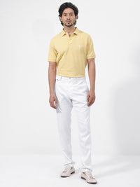 RARE RABBIT Men Paret-Bright Regular Fit Polo Collar Cotton T-Shirt