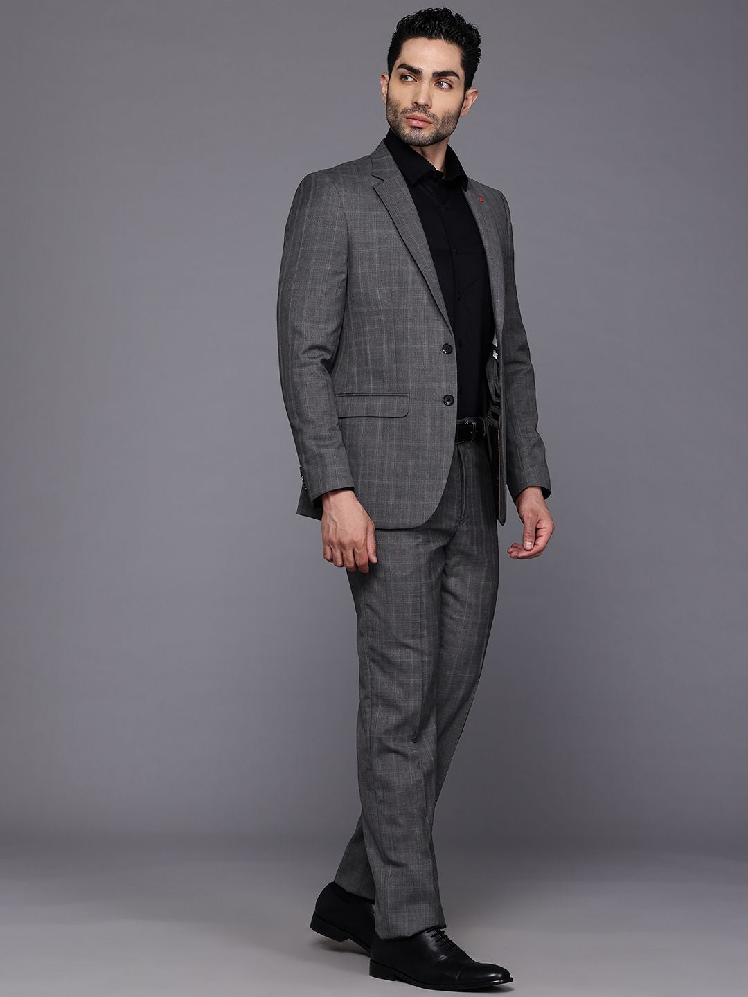 Raymond Luxurious Essentials Checked Contemporary Fit 2-Piece Formal Suit