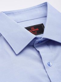 Raymond Slim Fit Textured Pure Cotton Formal Shirt