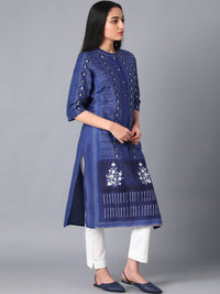 W Straight Cotton Kurta