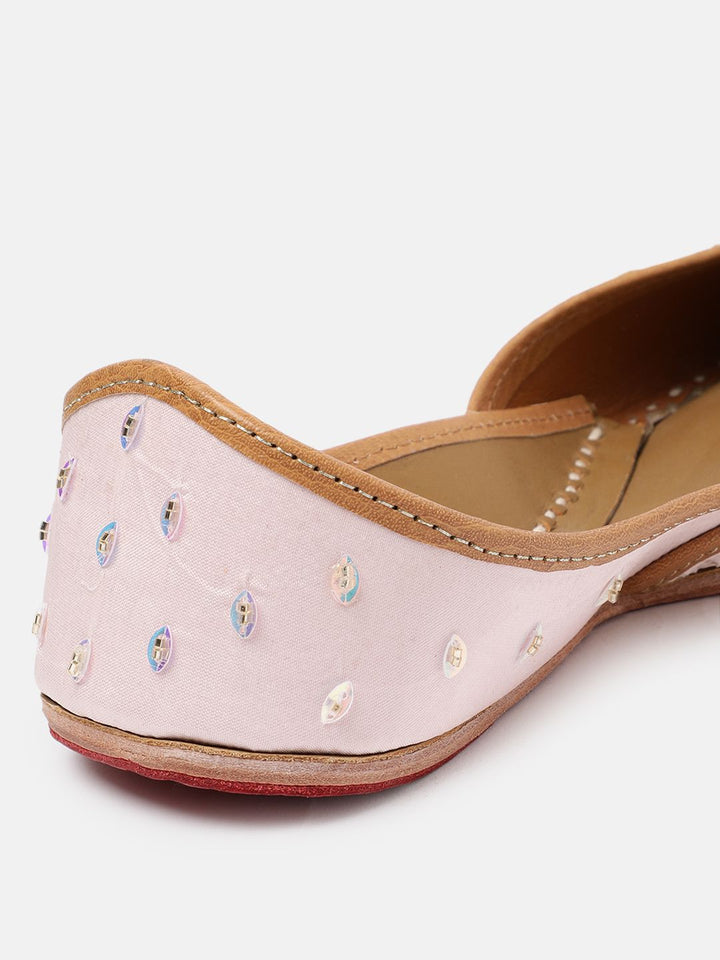 House of Pataudi Women Beads Embellished Mojaris