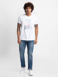 SPYKAR Men Straight Fit Light Fade Stretchable Jeans
