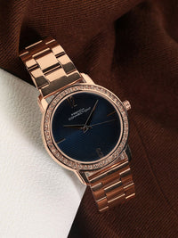 French Connection Women Stainless Steel Bracelet Style Straps Analogue Watch FCN054B