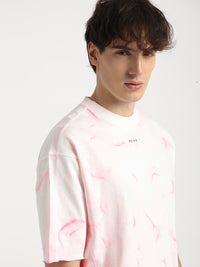 THE BEAR HOUSE Tie & Dye Pure Cotton Oversized T-shirt