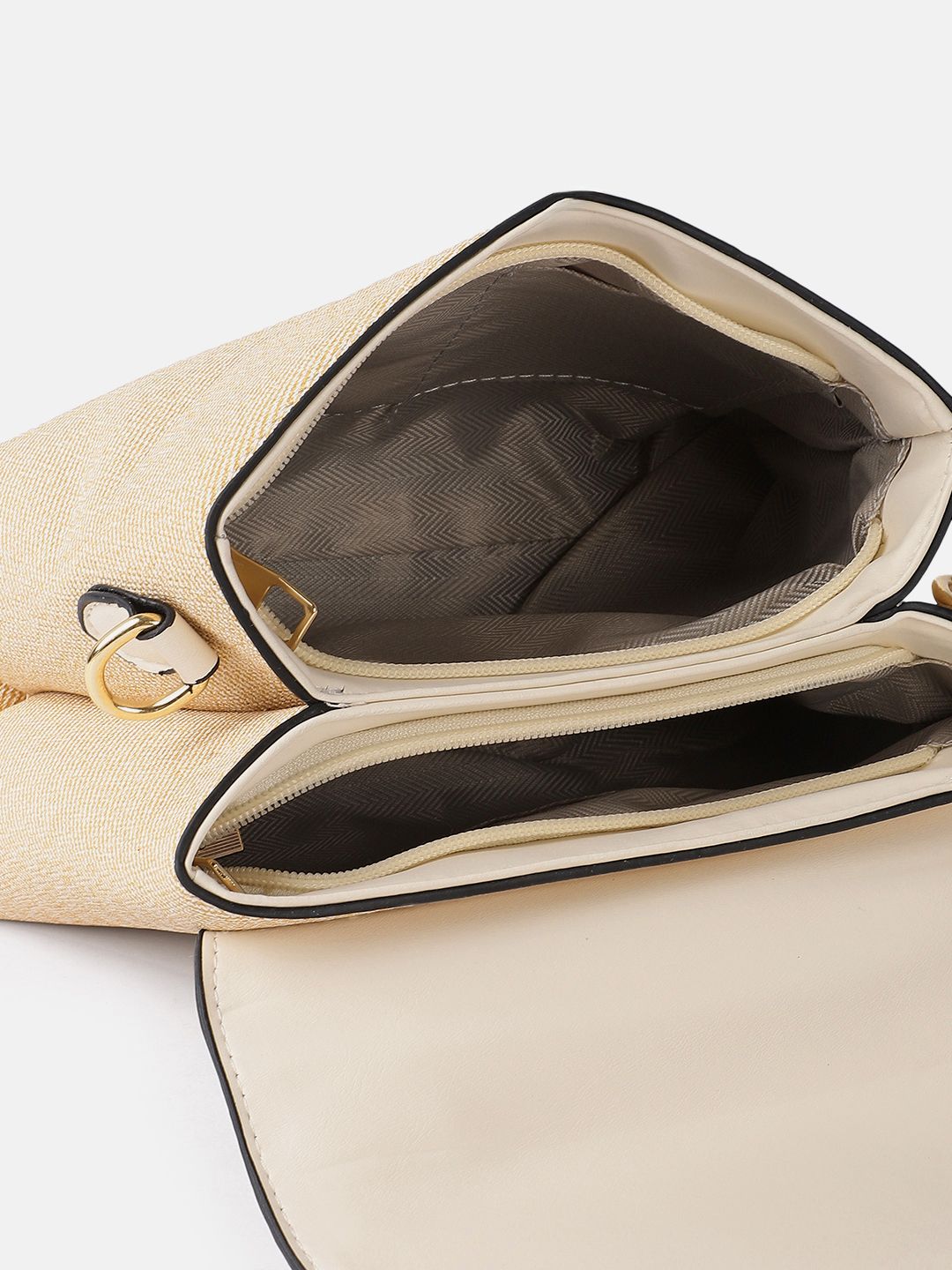 all about you Textured Structured Handheld Bag