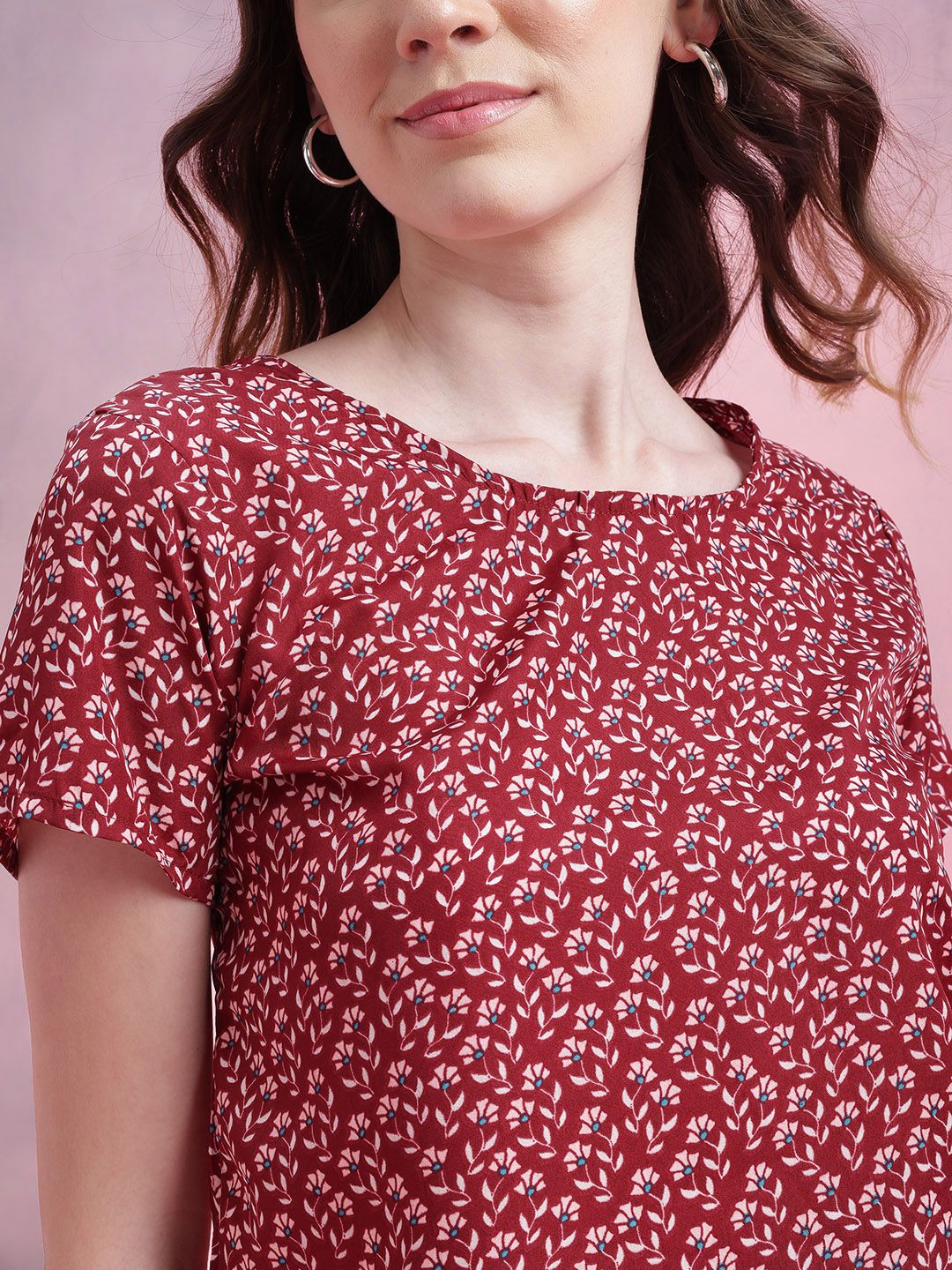 DressBerry Floral Print Top
