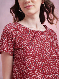 DressBerry Floral Print Top