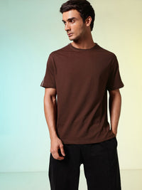 HRX by Hrithik Roshan Printed Drop-Shoulder Sleeves Relaxed Fit Training T-shirt