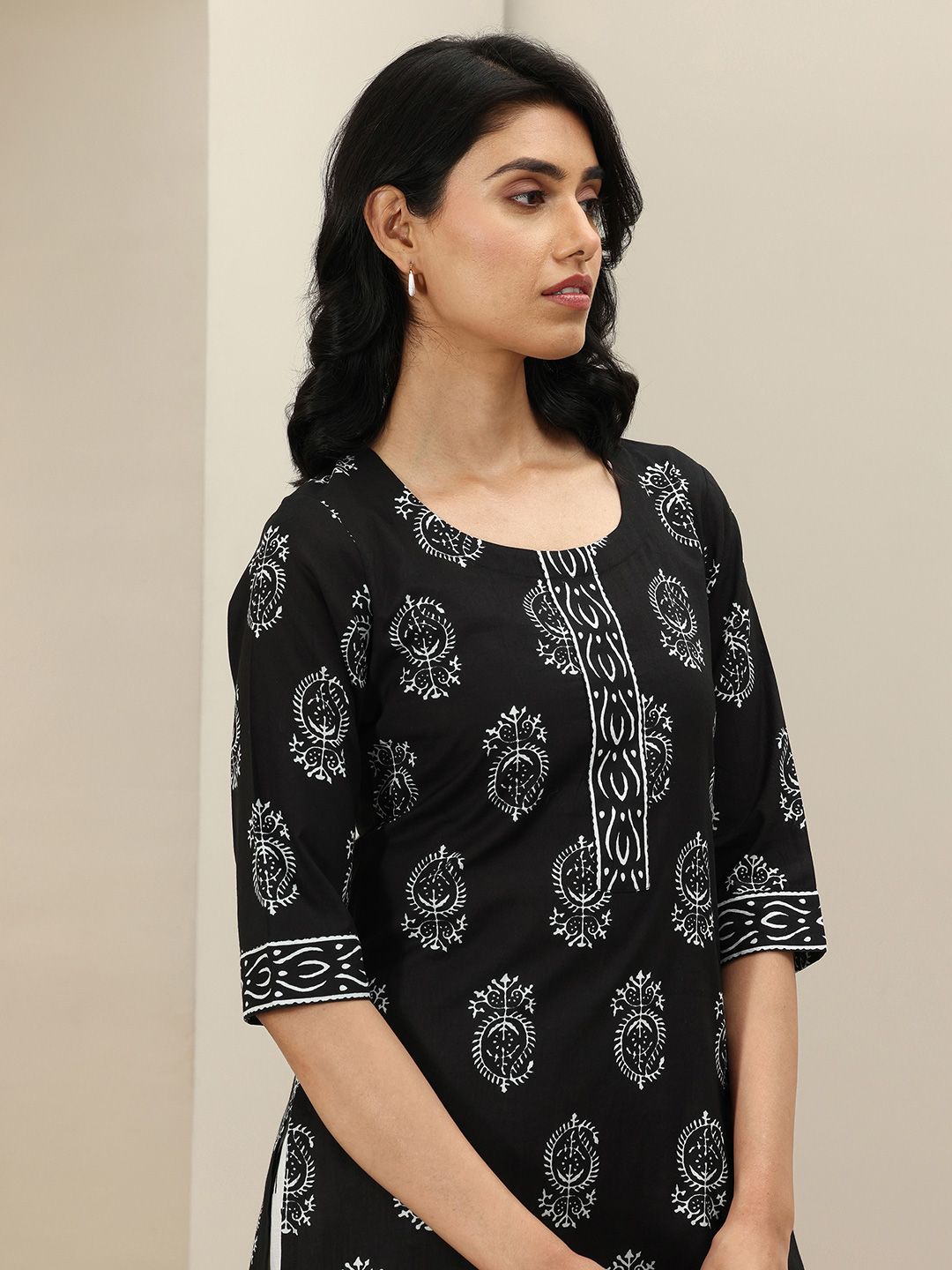 Libas Women Ethnic Motifs Printed Regular Kurta with Salwar & With Dupatta