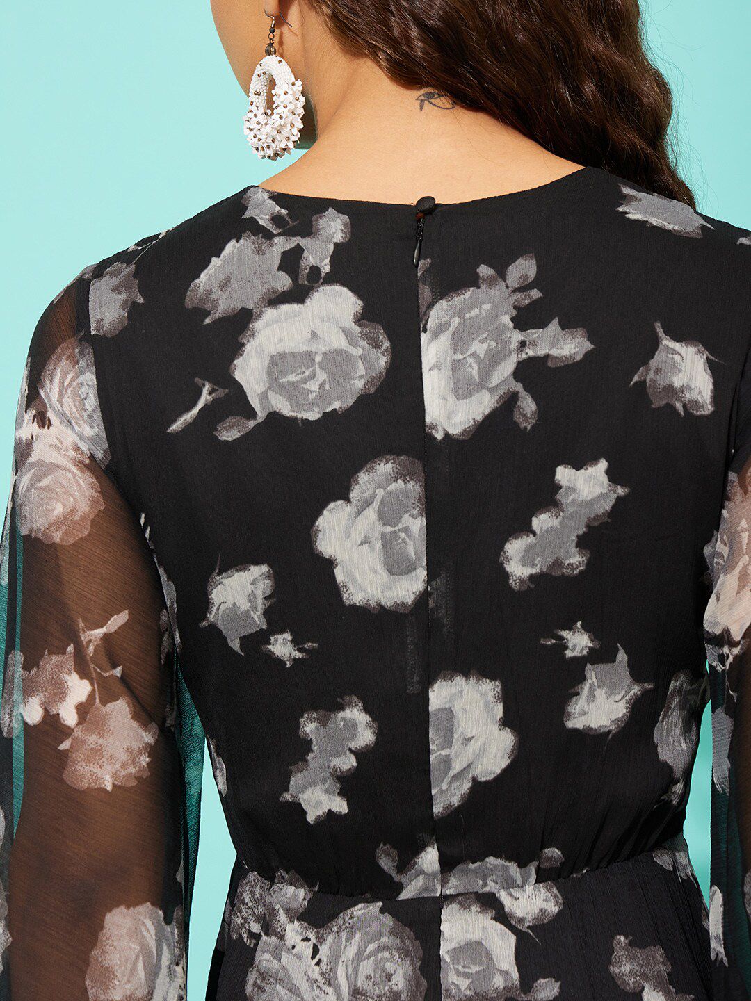 QUIERO Printed Basic Jumpsuit