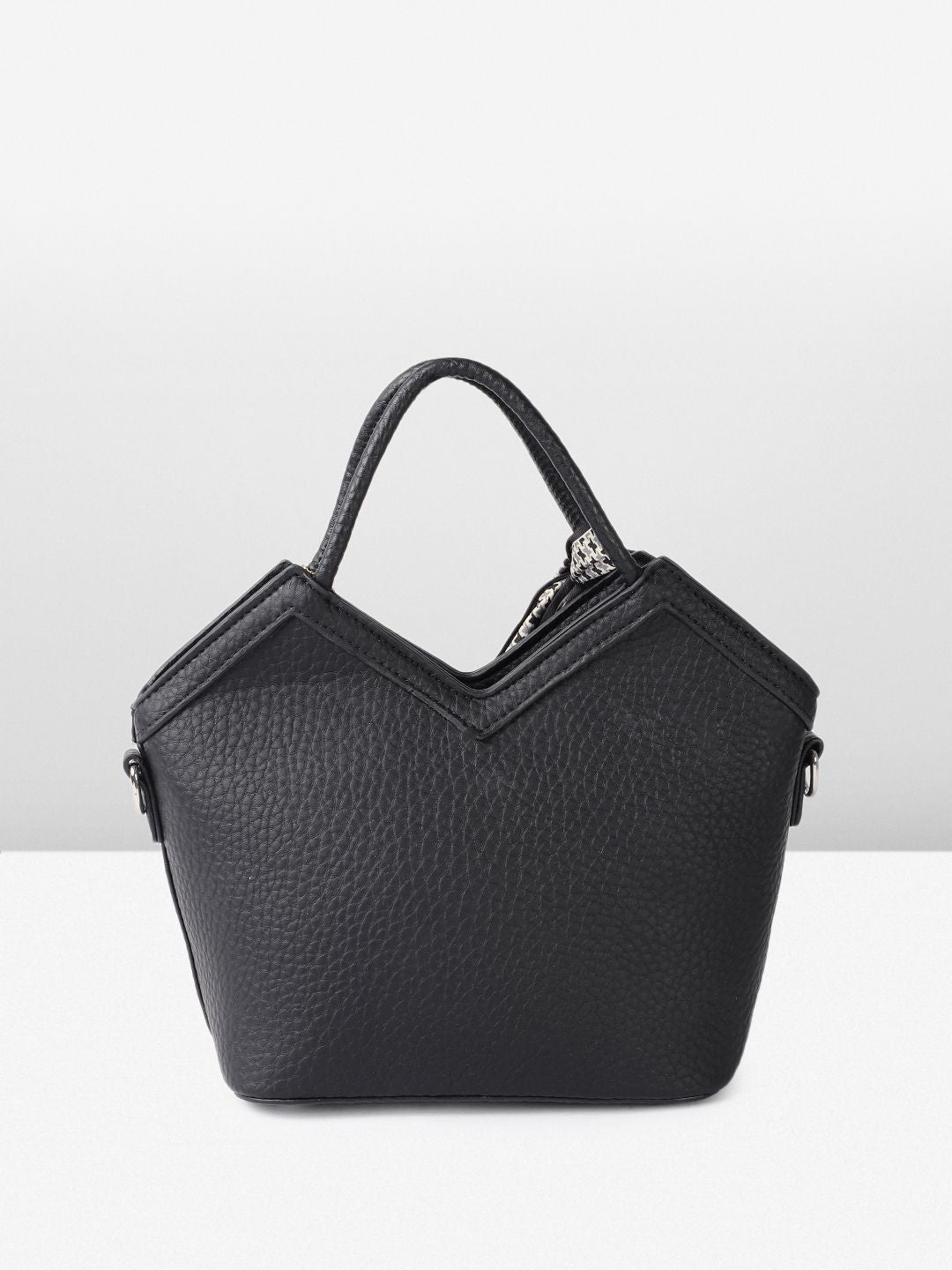 all about you Structured Handheld Bag with Bow Detail