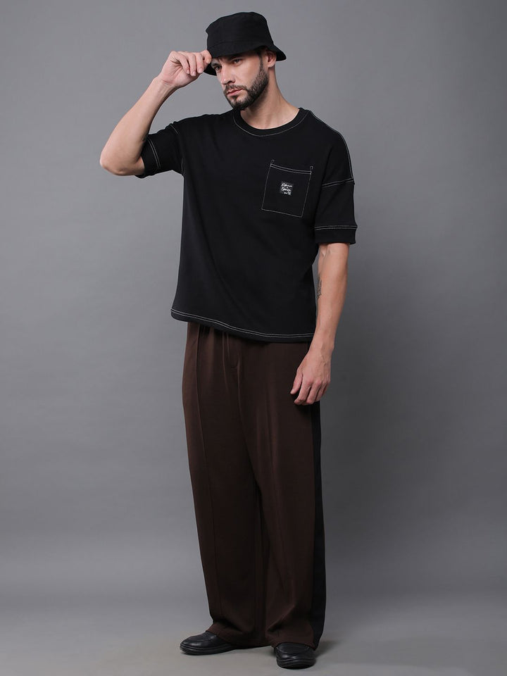 Difference of Opinion Men Oversized Drop Shoulder Ultra Soft Drapey Cotton T-Shirt