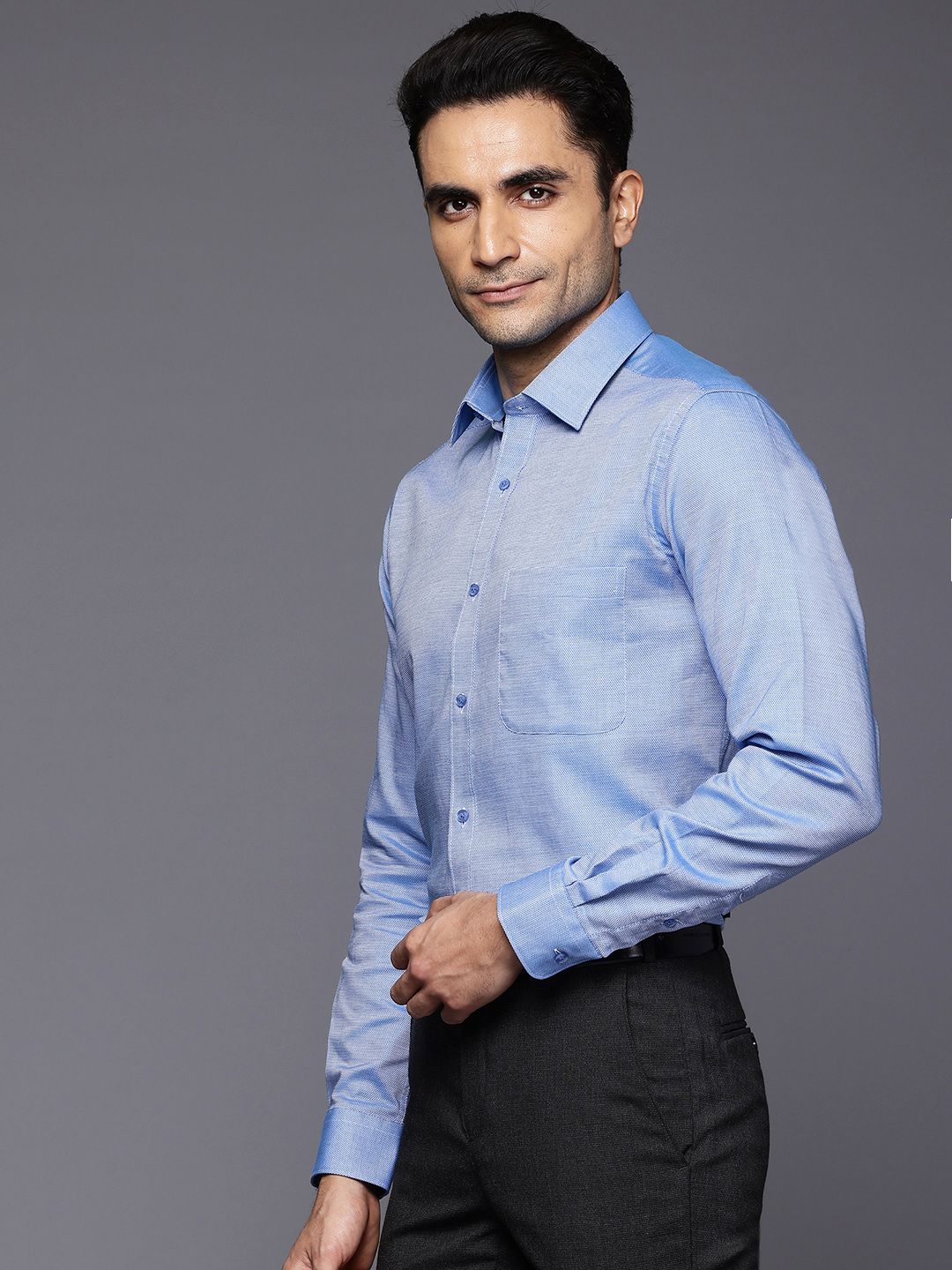 Raymond Slim Fit Pure Cotton Formal Shirt