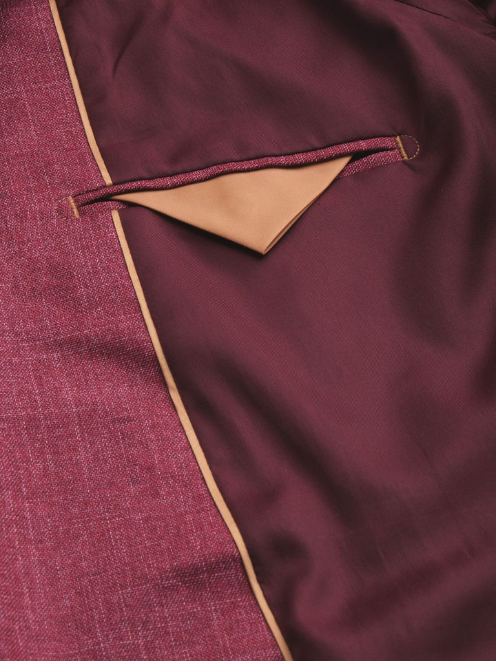 Raymond Notched Lapel Single-Breasted Formal Blazers