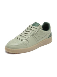 RARE RABBIT Men Perforations Leather Sneakers