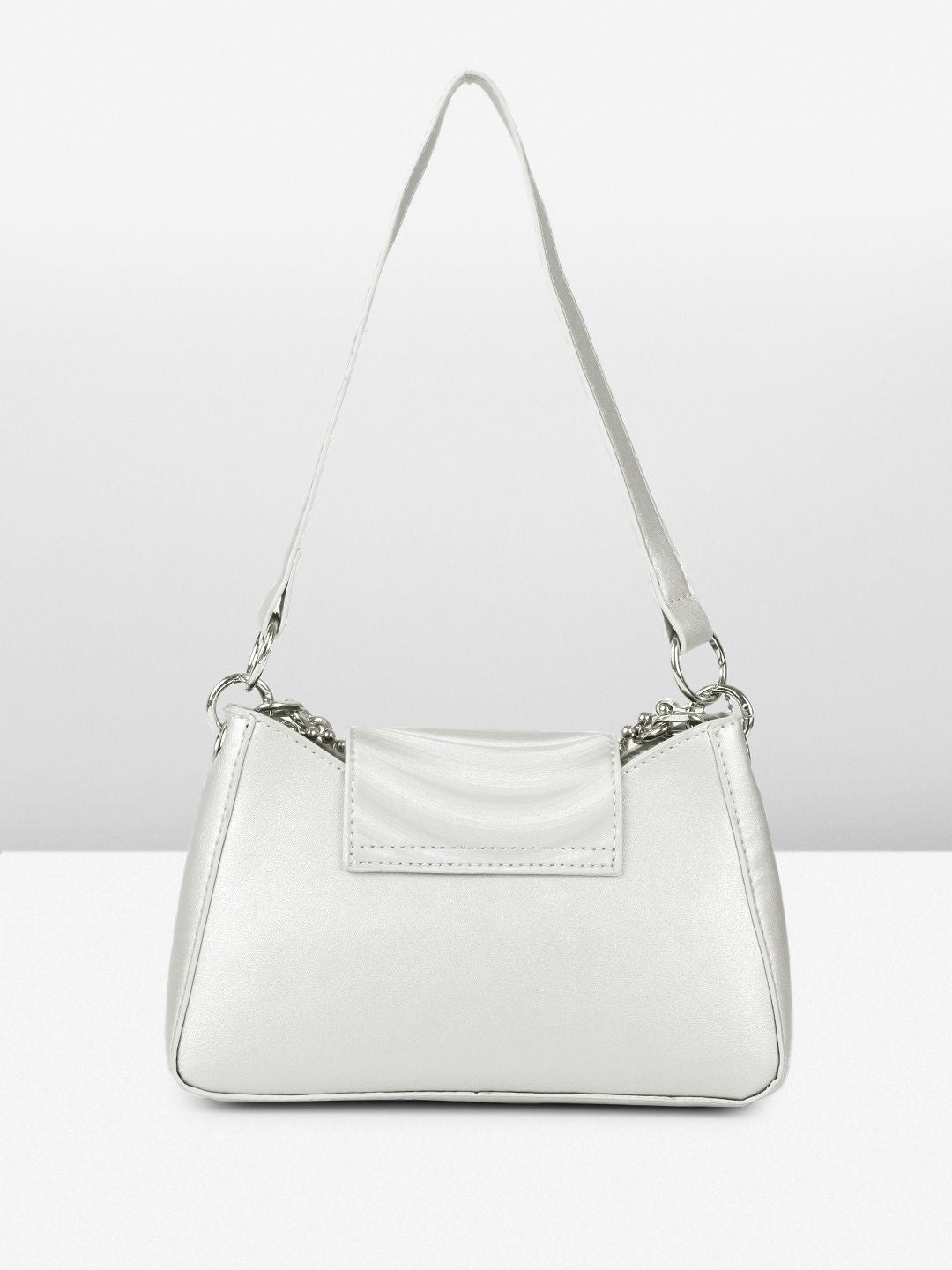 DressBerry Abstract Printed Structured Shoulder Bag