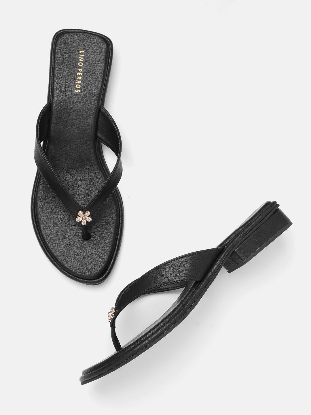 Lino Perros Women Open Toe Flats