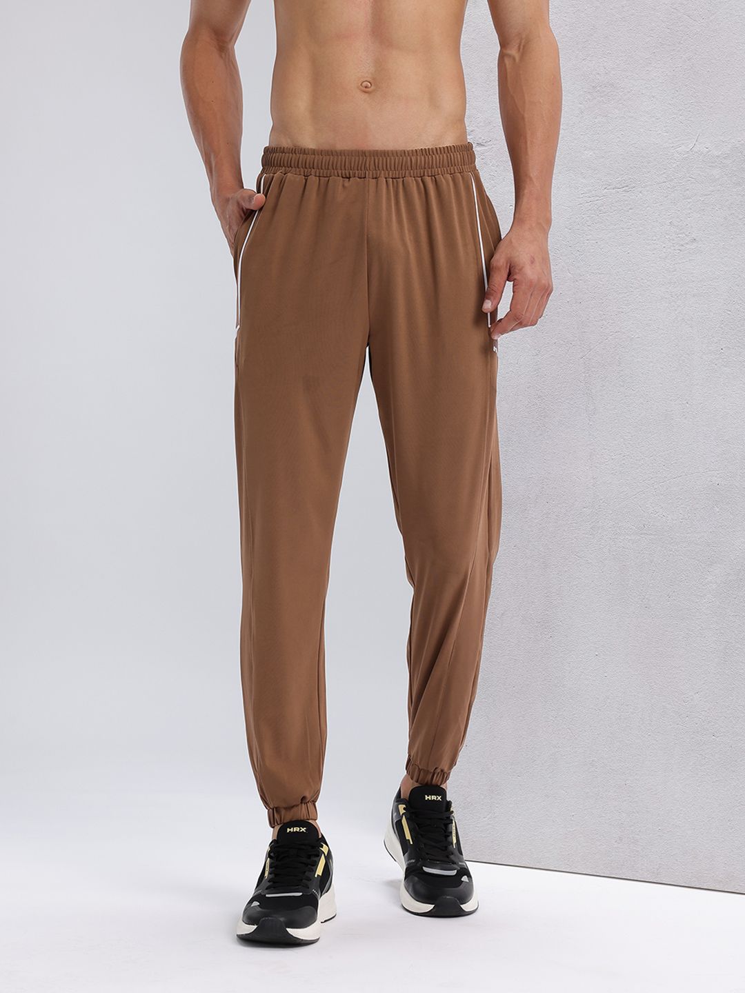 HRX by Hrithik Roshan Men Mid-Rise Rapid-Dry Training Joggers