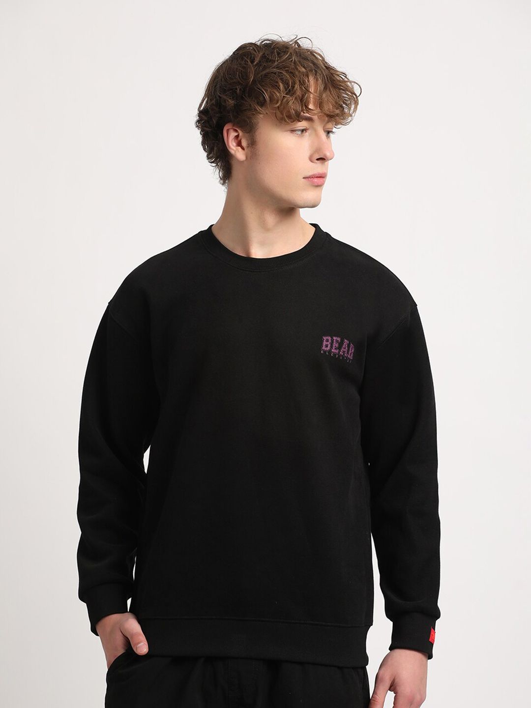THE BEAR HOUSE Typography Printed Sweatshirt