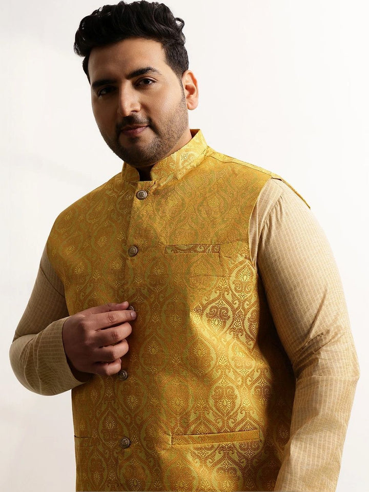 Jaket Nehru Brocade Rekaan Tenun SOJANYA PLUS
