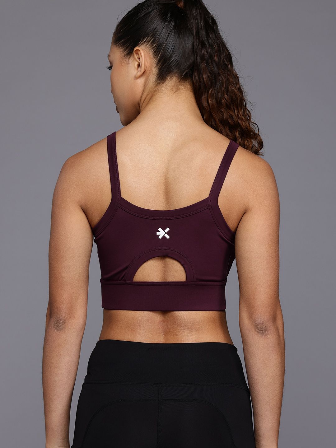 HRX by Hrithik Roshan Rapid-Dry Lightly Padded Running Workout Bra