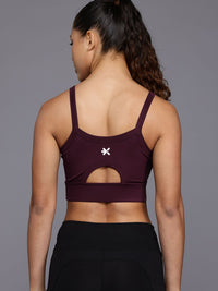 HRX by Hrithik Roshan Rapid-Dry Lightly Padded Running Workout Bra