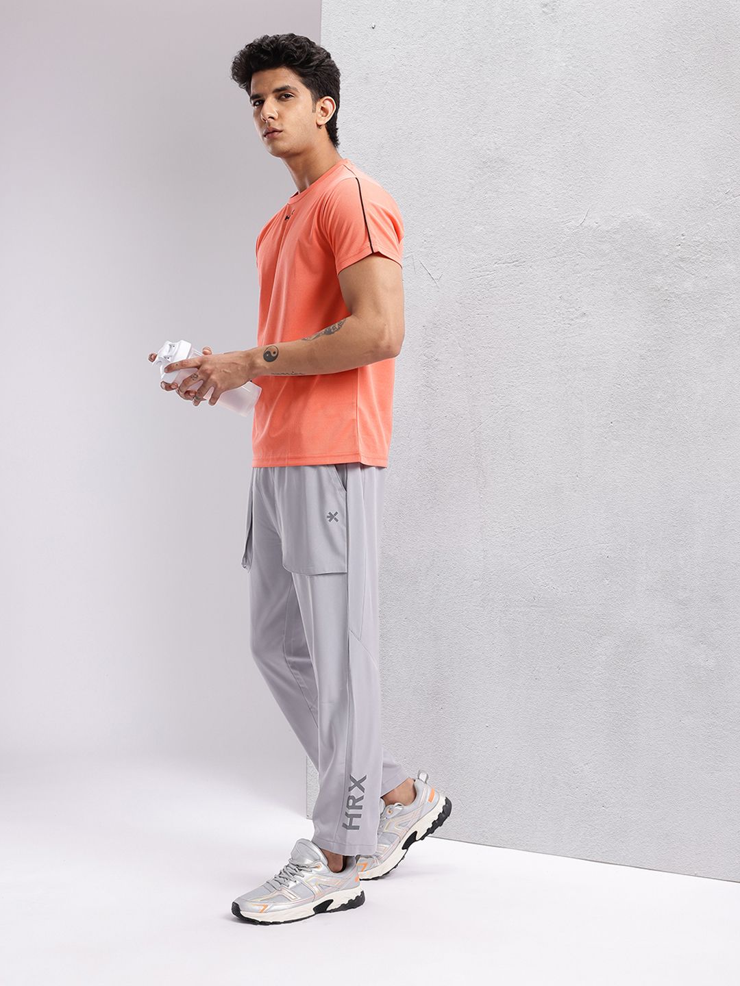 HRX by Hrithik Roshan Men Printed Rapid-Dry Running T-shirt