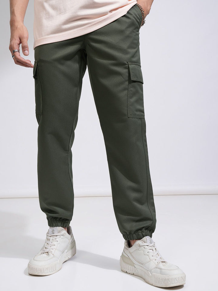 HIGHLANDER Men Cargo Style Joggers