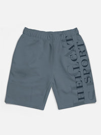 HELLCAT Boys Pack of 2 Typography Printed Shorts