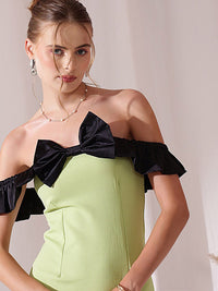 STREET 9 Cold-Shoulder Sheath Dress