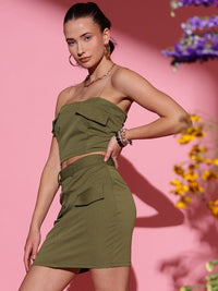 STREET 9 Shoulder Straps Top And Skirt