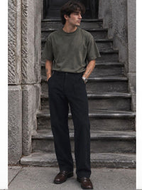 Eszett Lelaki Original Easy Wash Pleated Seluar