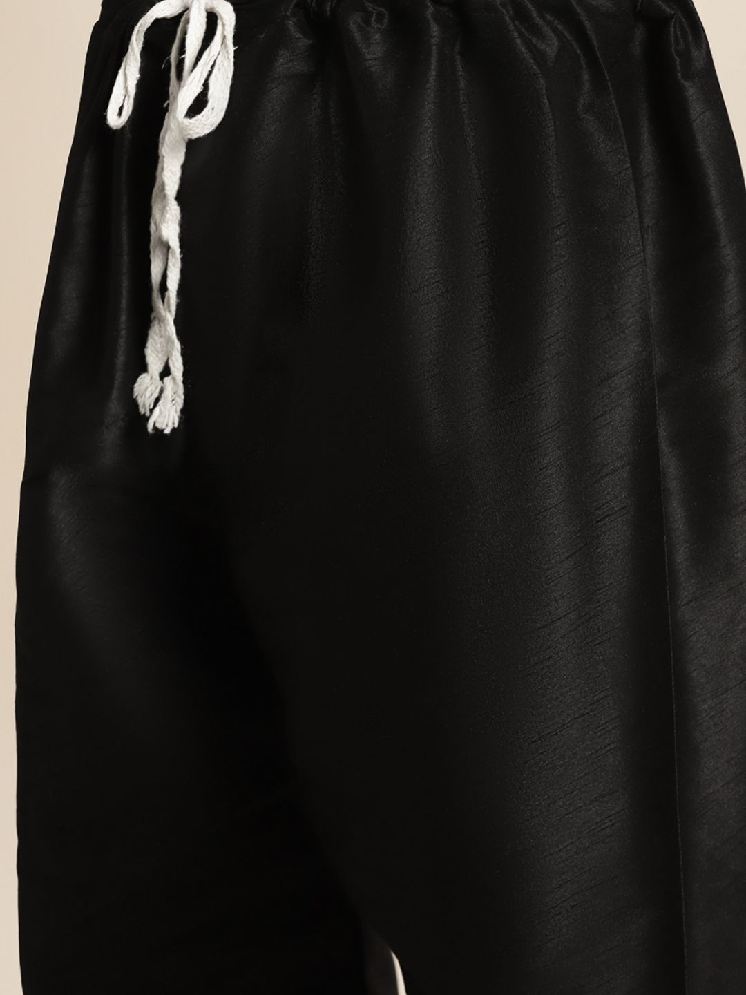SOJANYA Men Ethnic Motifs Woven Design Silk Blend Kurta & Churidar with Nehru Jacket