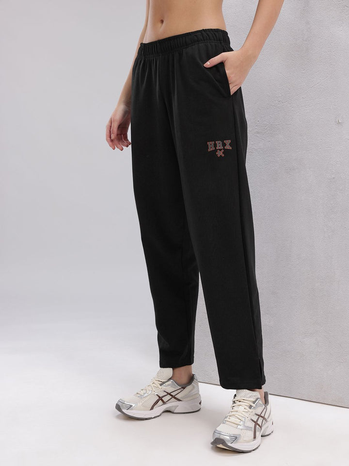 HRX by Hrithik Roshan Women Brand Logo Detail Training Track Pants